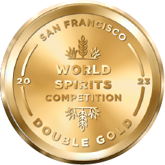 San Francisco World Spirits Design Competition 2023 Double Gold Medal